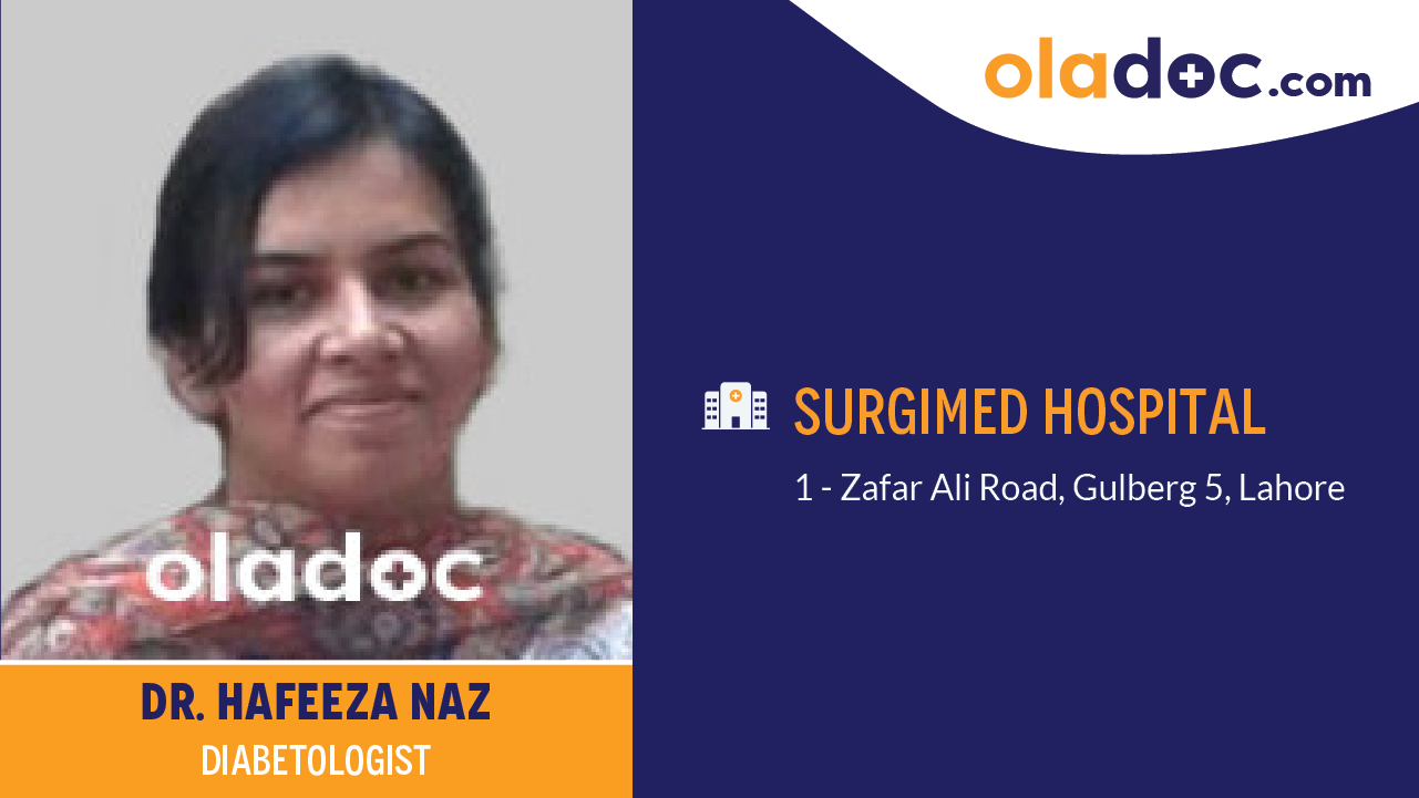 Practice locations of Dr.Hafeeza Naz